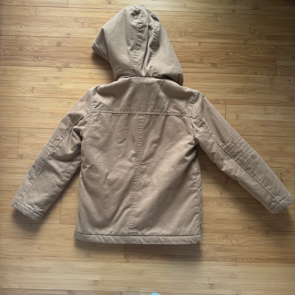 Arizona Jean Co kids’ fleece lined barn coat. Size: 4/5. - Picture 10 of 10